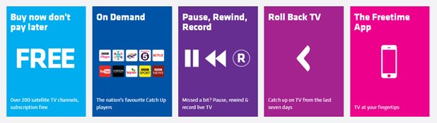 Freesat Channels Camden, West End, City, London